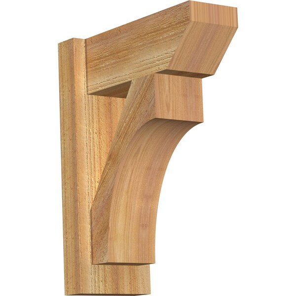 Ekena Millwork Westlake Slat Rough Sawn Outlooker, Western Red Cedar, 6"W x 14"D x 18"H OUT06X14X18WTL06RWR - main